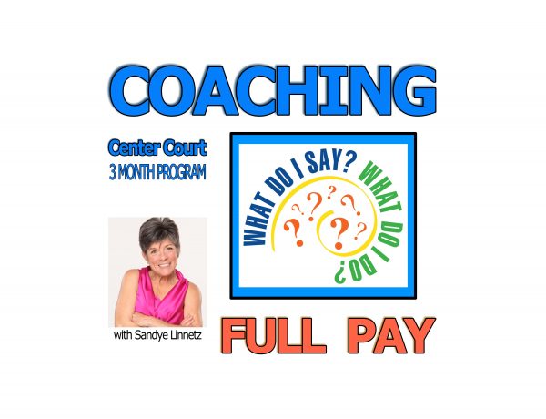 CENTER COURT COACHING PACKAGE - one payment