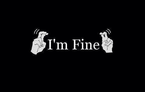 I'm fine