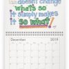 Word Art Calendar 2019 (6.5" x 8.5") 02 - Image 12