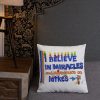 I Believe in Miracles Pillow - Image 2