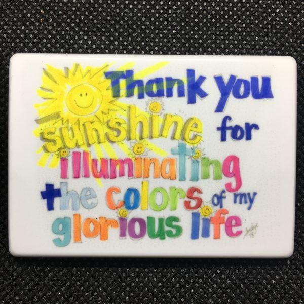 Magnet/Print - Thank You Sunshine