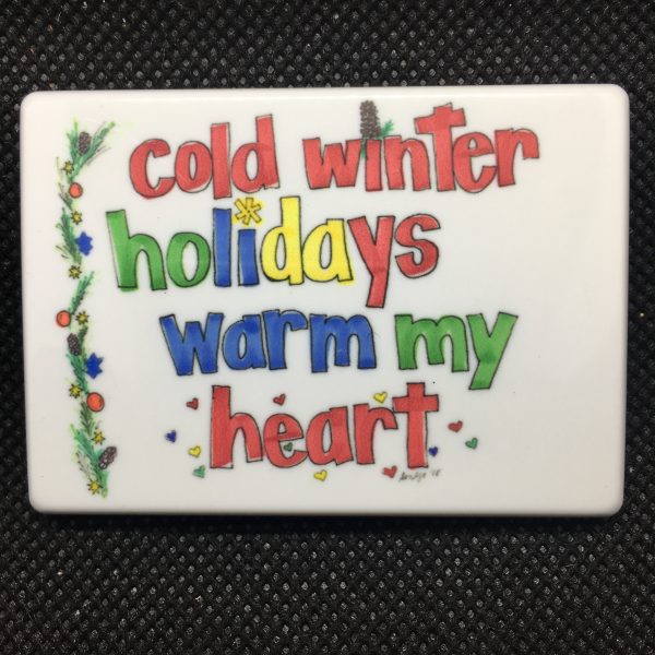 Magnet/Print - Cold Winter Holidays