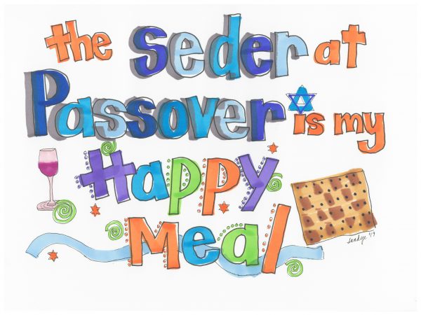 Magnet/Print -The Seder is